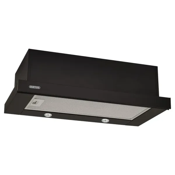 Витяжка кухонна ELEYUS BREEZE 700 50 BL (чорна, телескопічна)