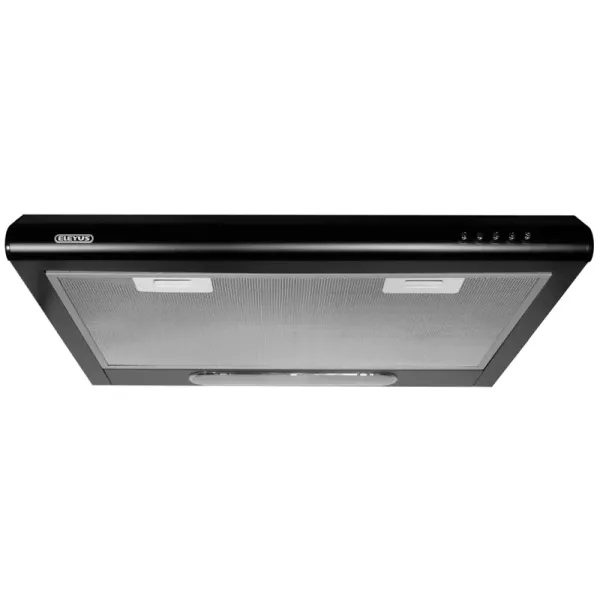 Витяжка кухонна ELEYUS LINE I 380 50 BL (чорна, плоска)