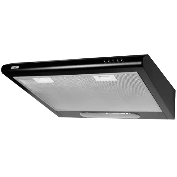 Витяжка кухонна ELEYUS LINE I 380 50 BL (чорна, плоска)