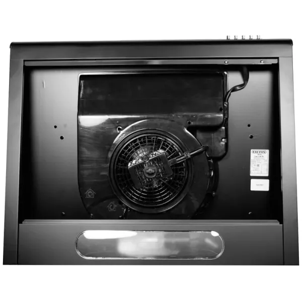 Витяжка кухонна ELEYUS LINE I 380 50 BL (чорна, плоска)