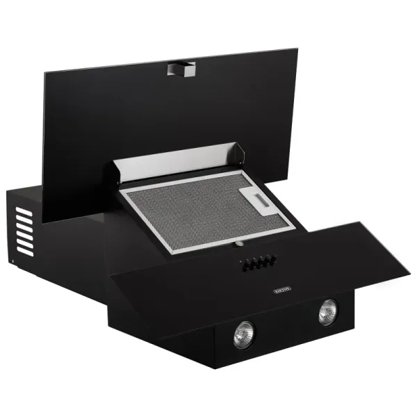 Витяжка кухонна ELEYUS ELLADA 700 60 BL (чорна, вертикальна)