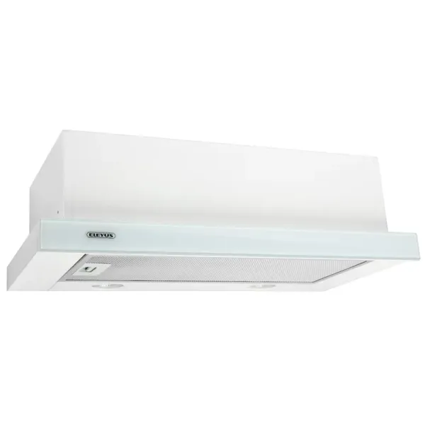 Витяжка кухонна ELEYUS STORM G 700 LED SMD 60 WH (біла, телескопічна)