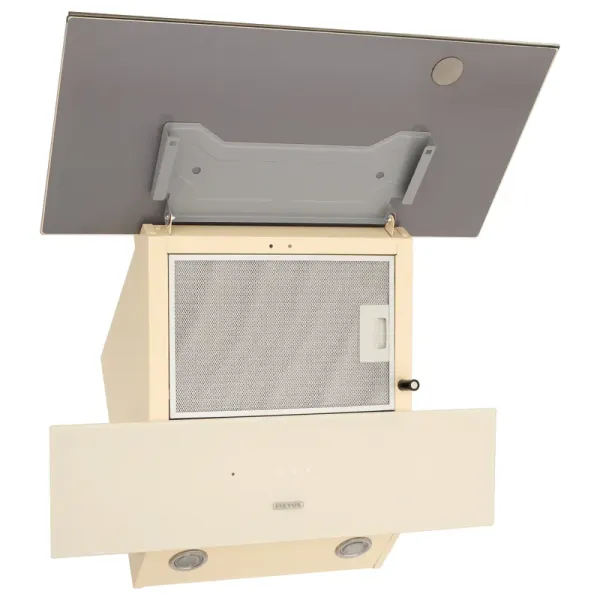 Витяжка кухонна ELEYUS LUNA 1200 LED 60 BG (бежева, вертикальна)