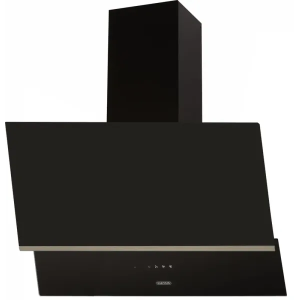 Витяжка кухонна ELEYUS LUNA 1200 LED 60 BL (чорна, вертикальна)