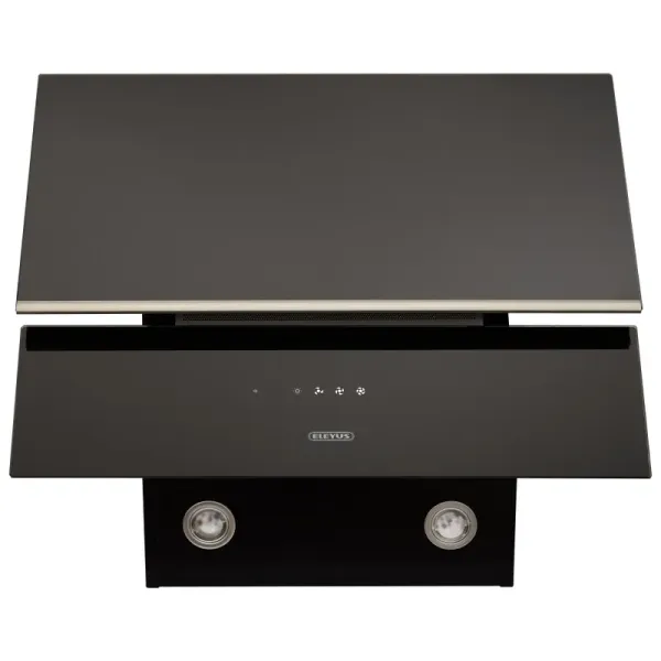 Витяжка кухонна ELEYUS LUNA 1200 LED 60 BL (чорна, вертикальна)