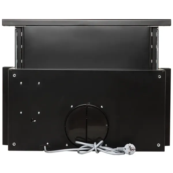 Витяжка кухонна ELEYUS STORM 700 60 BL (чорна, телескопічна)