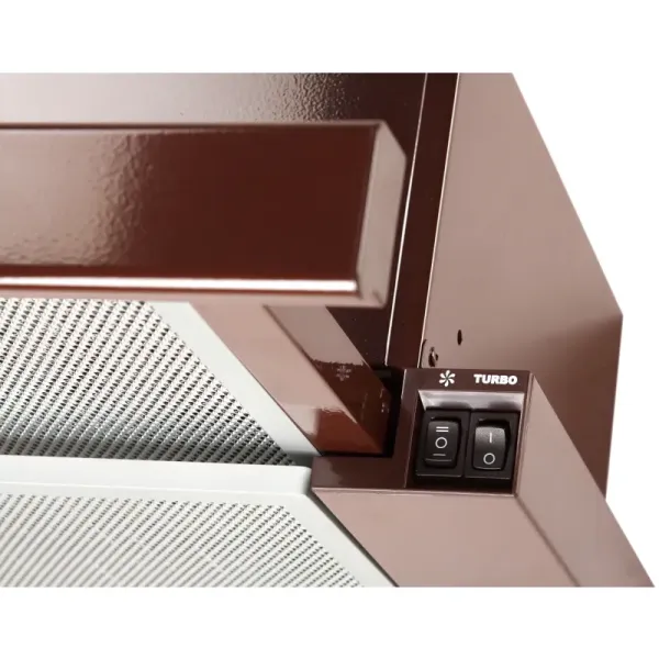 Витяжка кухонна ELEYUS STORM 700 60 BR (коричнева, телескопічна)