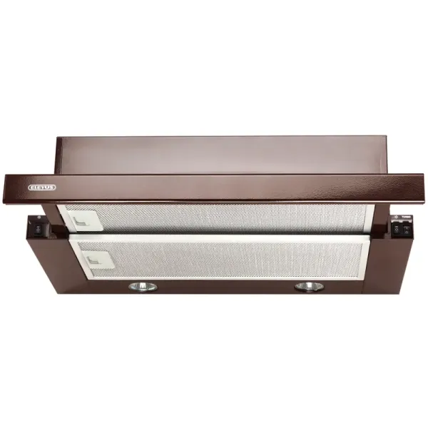 Витяжка кухонна ELEYUS STORM 700 60 BR (коричнева, телескопічна)