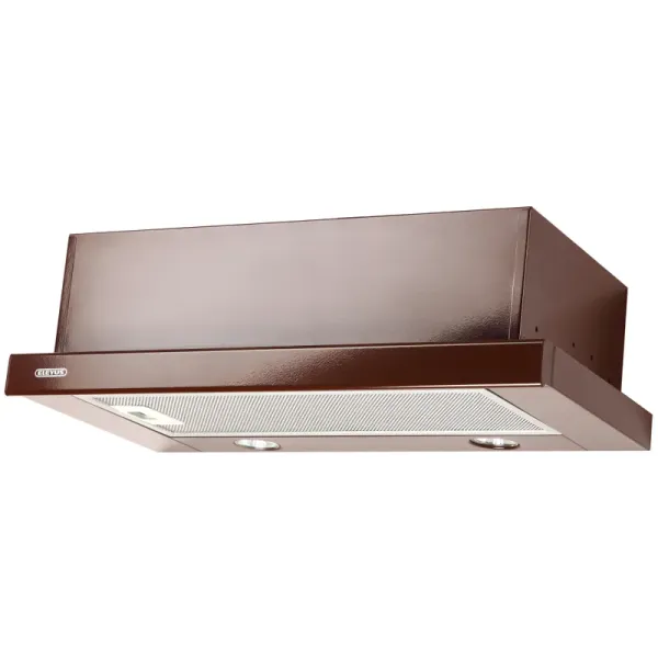 Витяжка кухонна ELEYUS STORM 700 60 BR (коричнева, телескопічна)