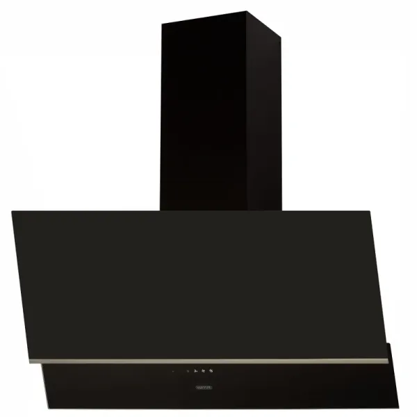 Витяжка кухонна Eleyus LUNA 1200 LED 90 BL (чорна, вертикальна)