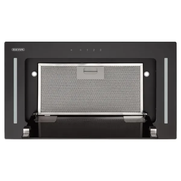 Витяжка кухонна ELEYUS GEMINI 1200 LED 52 BL (чорна, вбудована)