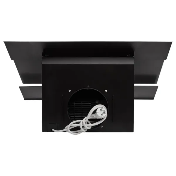 Витяжка кухонна ELEYUS FOCUS 1000 60 BL (чорна, вертикальна)