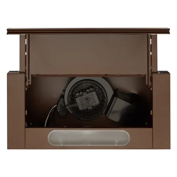 Витяжка кухонна ELEYUS BREEZE 470 60 BR (коричнева, телескопічна)