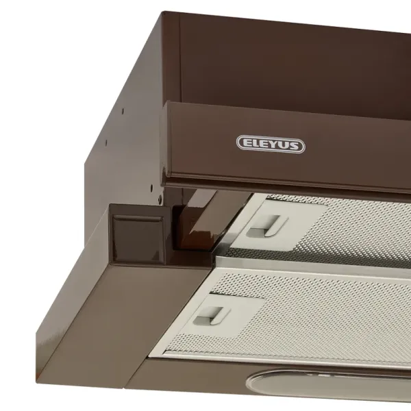 Витяжка кухонна ELEYUS BREEZE 470 60 BR (коричнева, телескопічна)