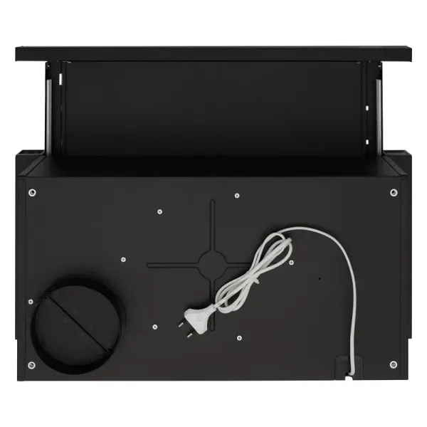 Витяжка кухонна ELEYUS BREEZE 470 60 BL (чорна, телескопічна)