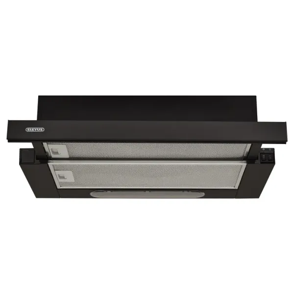 Витяжка кухонна ELEYUS BREEZE 470 50 BL (чорна, телескопічна)