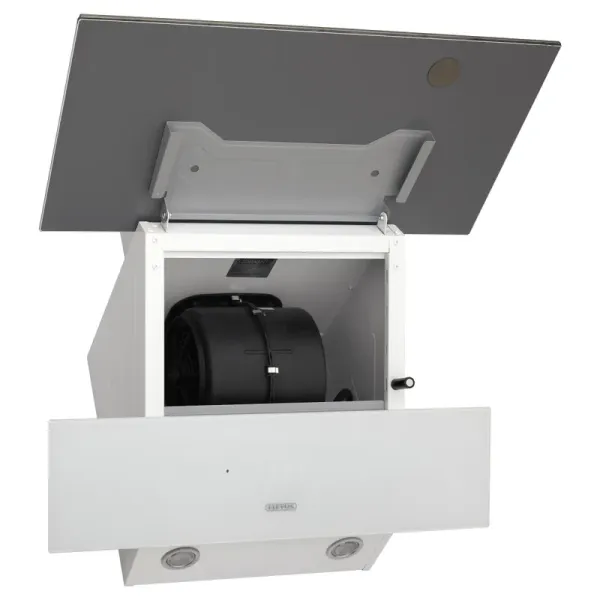 Витяжка кухонна ELEYUS LUNA 1200 LED 60 WH (біла, вертикальна)