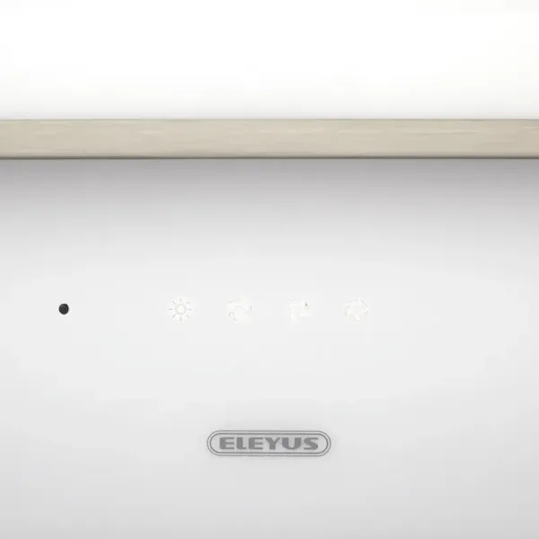 Витяжка кухонна ELEYUS LUNA 1200 LED 60 WH (біла, вертикальна)