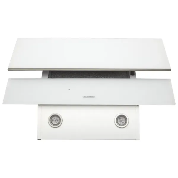 Витяжка кухонна ELEYUS LUNA 1200 LED 60 WH (біла, вертикальна)