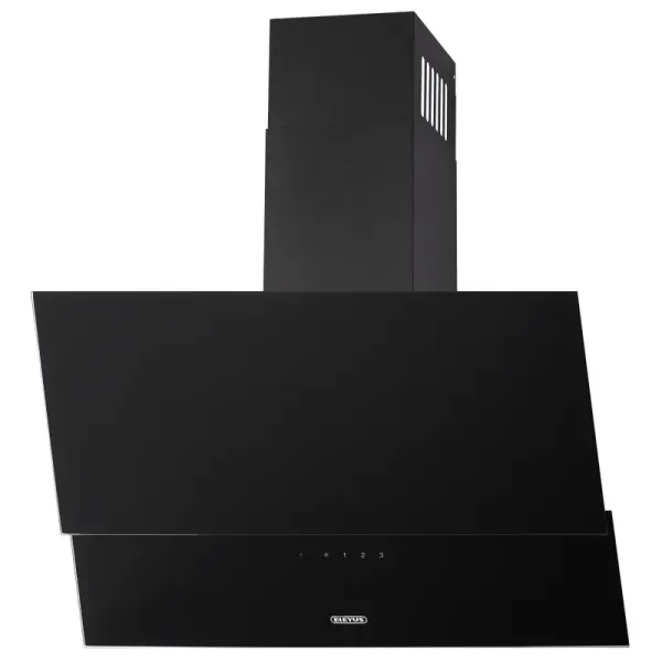 Витяжка кухонна ELEYUS ELEMENT 700 60 BL (чорна, вертикальна)