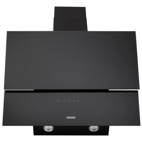 Витяжка кухонна ELEYUS ELEMENT 700 60 BL (чорна, вертикальна)