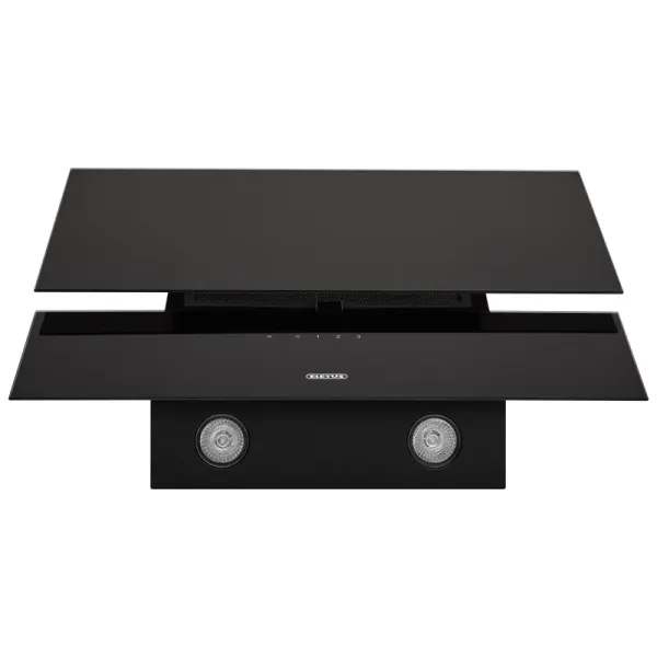 Витяжка кухонна ELEYUS ELEMENT 700 60 BL (чорна, вертикальна)