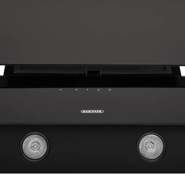 Витяжка кухонна ELEYUS ELEMENT 700 60 BL (чорна, вертикальна)