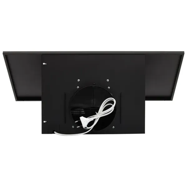 Витяжка кухонна ELEYUS VERTICAL 700 50 BL (чорна, вертикальна)