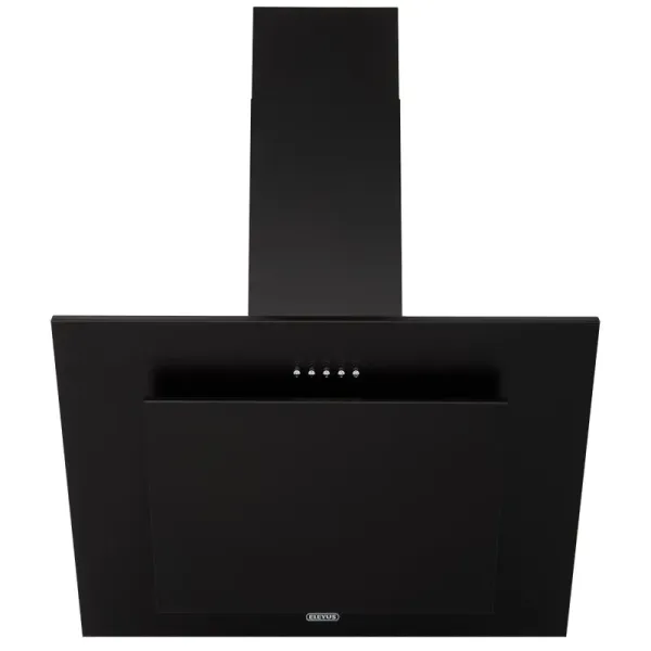 Витяжка кухонна ELEYUS VERTICAL 700 50 BL (чорна, вертикальна)