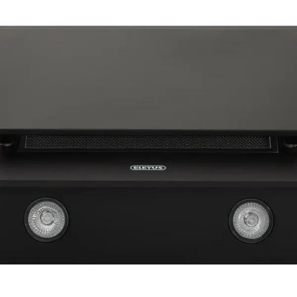Витяжка кухонна ELEYUS VERTICAL 700 50 BL (чорна, вертикальна)