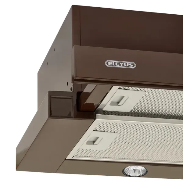 Витяжка кухонна ELEYUS BREEZE 700 50 BR (коричнева, телескопічна)