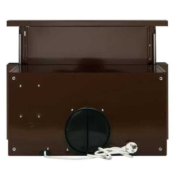 Витяжка кухонна ELEYUS BREEZE 700 50 BR (коричнева, телескопічна)