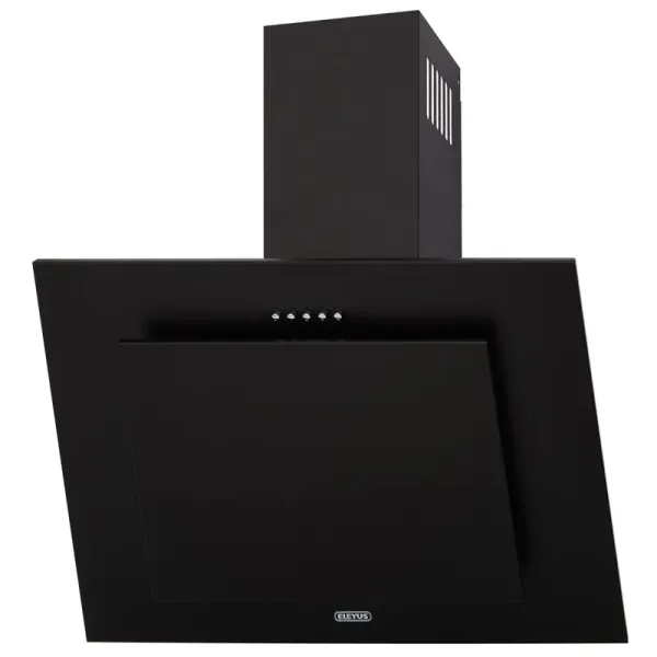 Витяжка кухонна ELEYUS VERTICAL 470 60 BL (чорна, вертикальна)