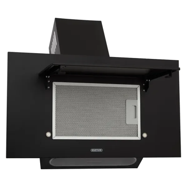 Витяжка кухонна ELEYUS VERTICAL 470 60 BL (чорна, вертикальна)