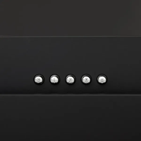 Витяжка кухонна ELEYUS VERTICAL 470 60 BL (чорна, вертикальна)