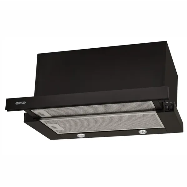 Витяжка кухонна ELEYUS BREEZE 1200 60 BL (чорна, телескопічна)