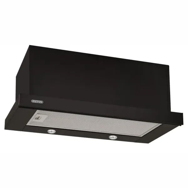Витяжка кухонна ELEYUS BREEZE 1200 60 BL (чорна, телескопічна)