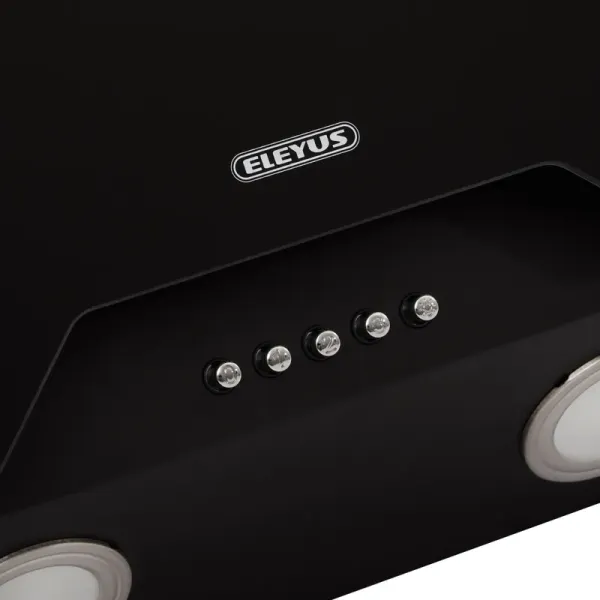 Витяжка кухонна ELEYUS SPECTRA 700 LED 60 BL (чорна, вертикальна)