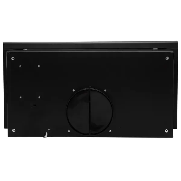 Витяжка кухонна ELEYUS STORM G 1200 LED SMD 60 BL (чорна, телескопічна)