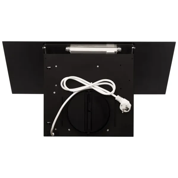 Витяжка кухонна ELEYUS CRISTAL 1000 LED 60 BL (чорна, вертикальна)