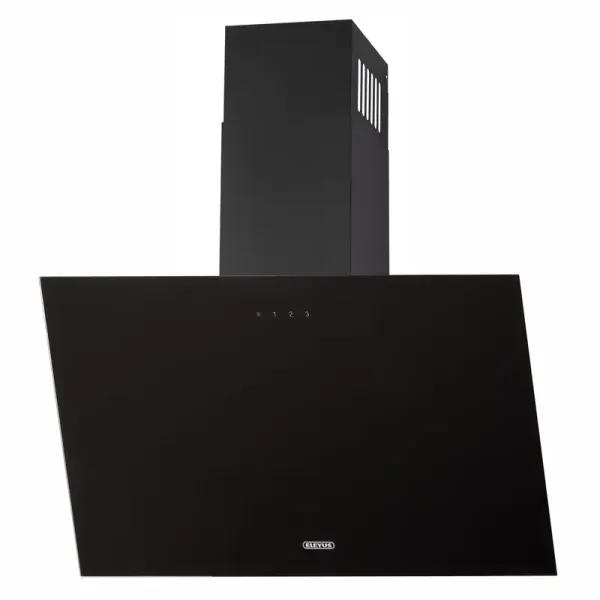Витяжка кухонна ELEYUS CRISTAL 1000 LED 60 BL (чорна, вертикальна)