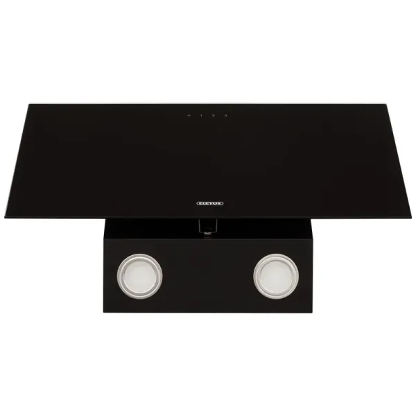 Витяжка кухонна ELEYUS CRISTAL 1000 LED 60 BL (чорна, вертикальна)