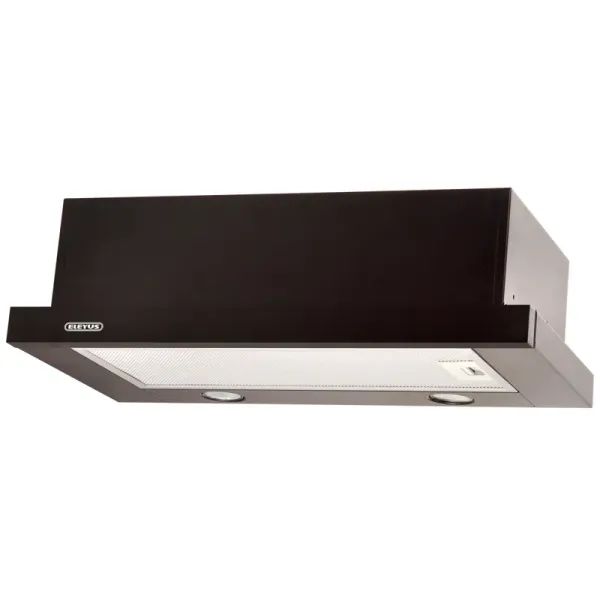 Витяжка кухонна ELEYUS CYCLON 700 60 BL (чорна, телескопічна)