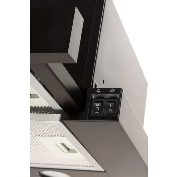 Витяжка кухонна ELEYUS CYCLON 700 60 BL (чорна, телескопічна)