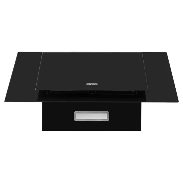 Витяжка кухонна ELEYUS SENSA 1000 LED 60 BL (чорна, вертикальна)