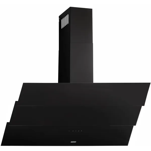 Витяжка кухонна ELEYUS FENIX 1200 LED 90 BL (чорна, вертикальна)