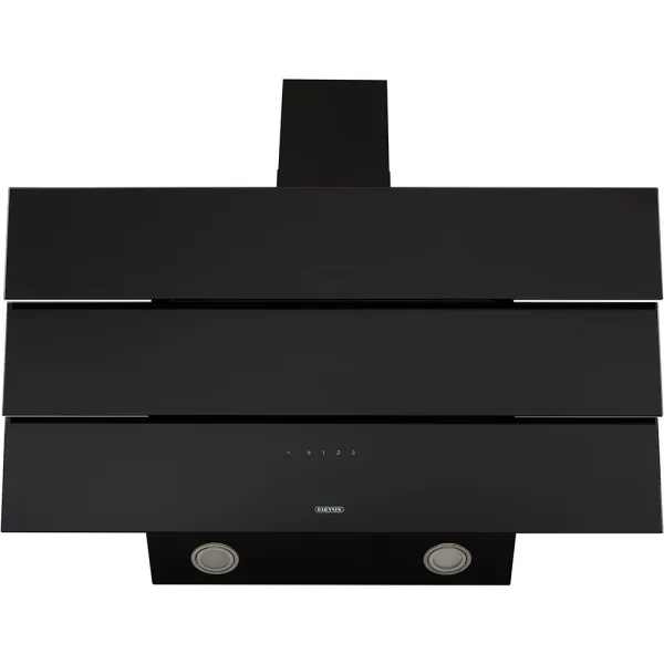 Витяжка кухонна ELEYUS FENIX 1200 LED 90 BL (чорна, вертикальна)