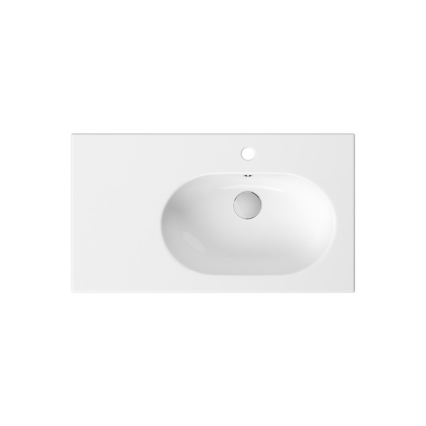 Умивальник врізний ZEN 80 EW лівосторонній