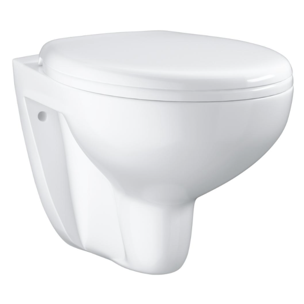 Унітаз підвісний Grohe Bau Ceramic безобідковий + сидіння з вільним падінням