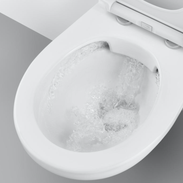 Унітаз підвісний Grohe Bau Ceramic безобідковий + сидіння з вільним падінням